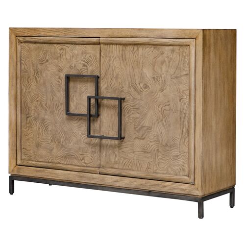 Honora 2-Door Cabinet, Natural