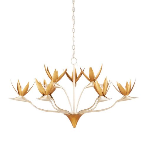 Paradiso Chandelier, Silver/Gold