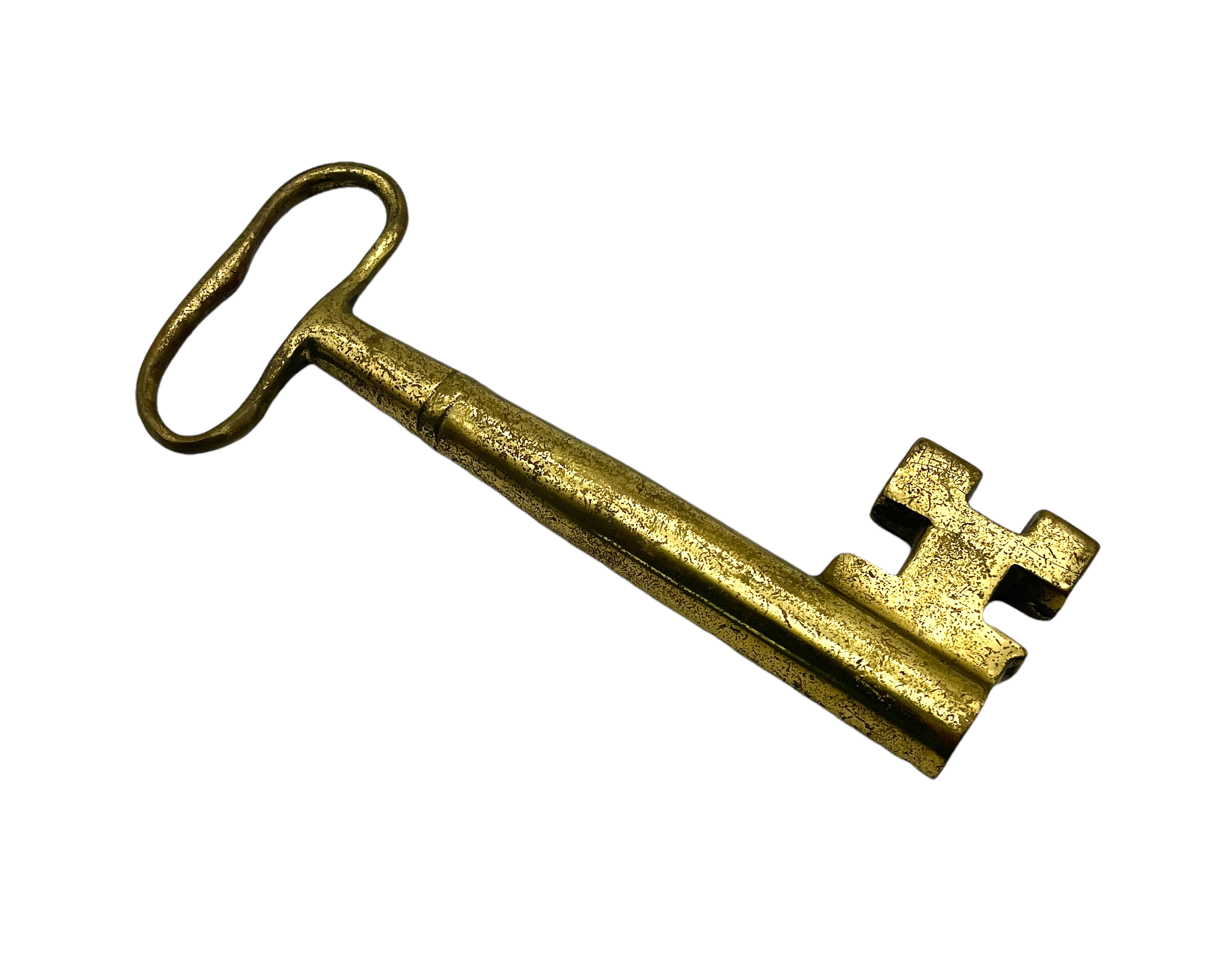 Solid Brass Oversize Antique Key~P77654801