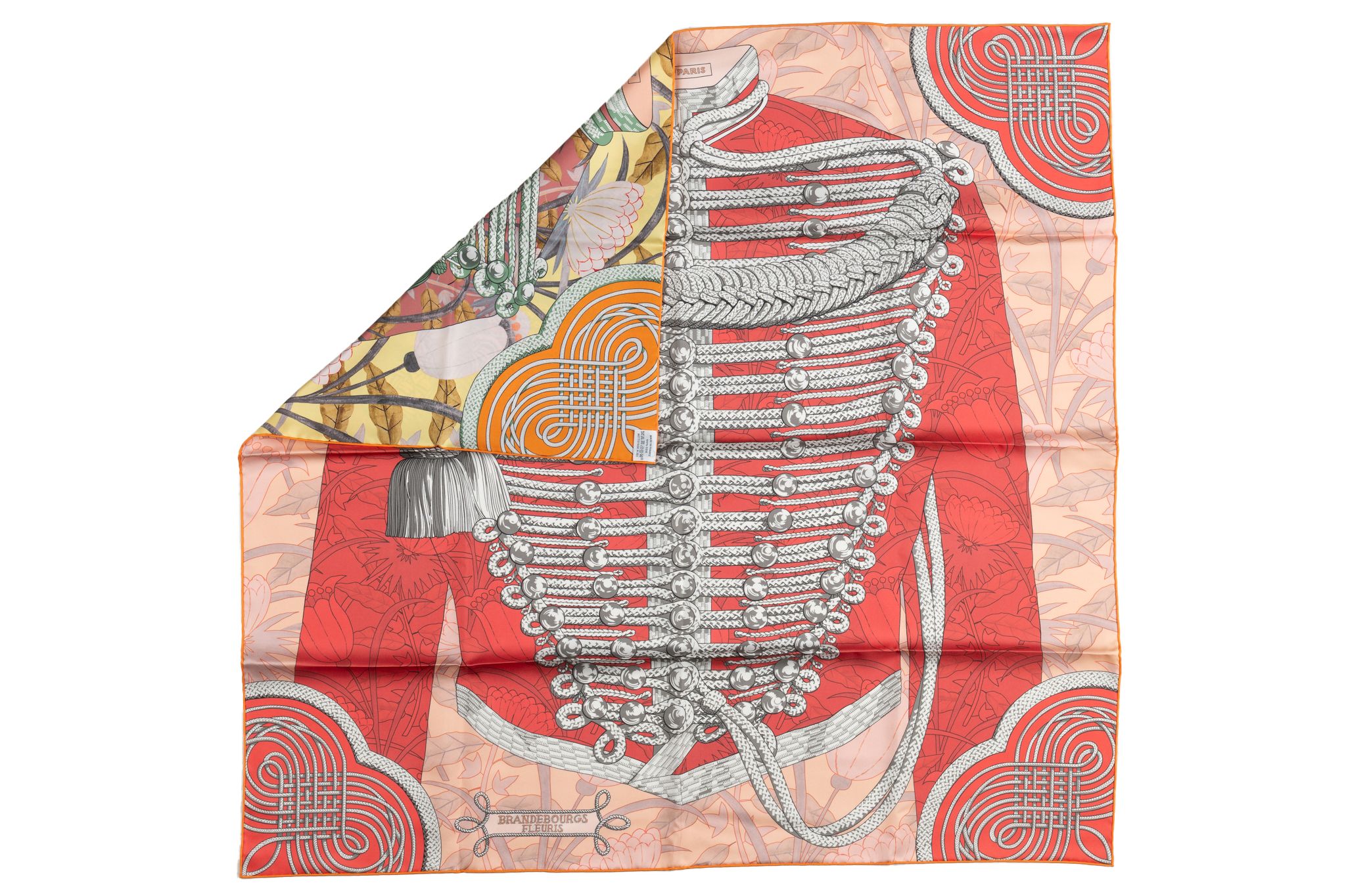 Hermes "Brandebourg" Double Face Scarf~P77687856