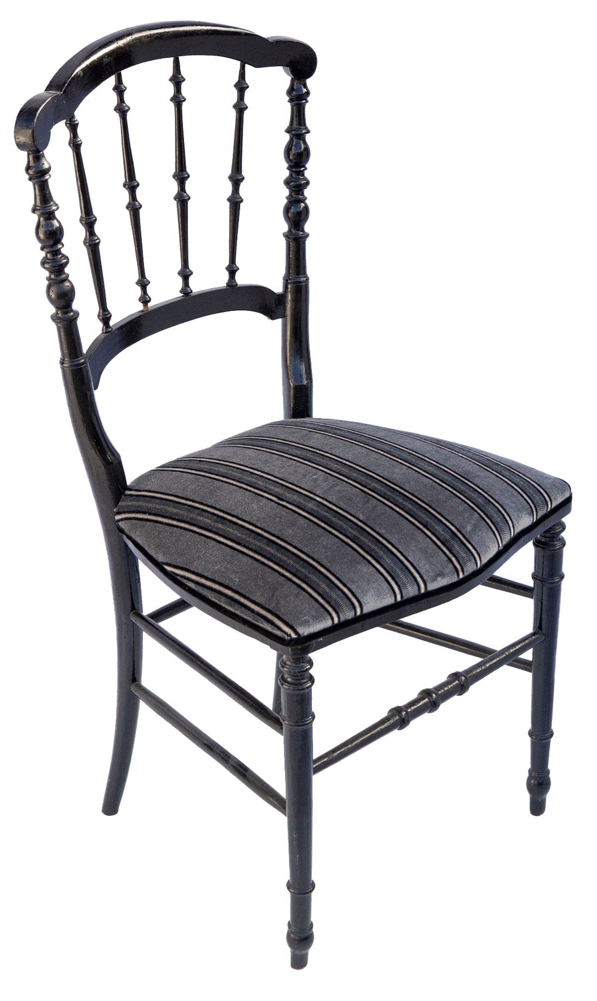 Napoleon III Charivari Ebonized Chair~P77719793