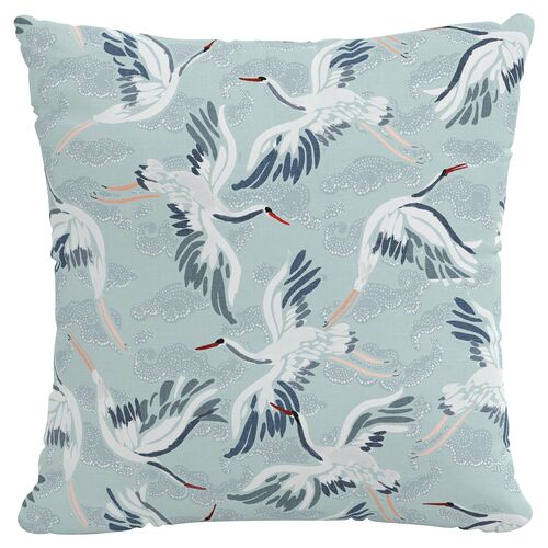 Cranes Outdoor Pillow~P77626157