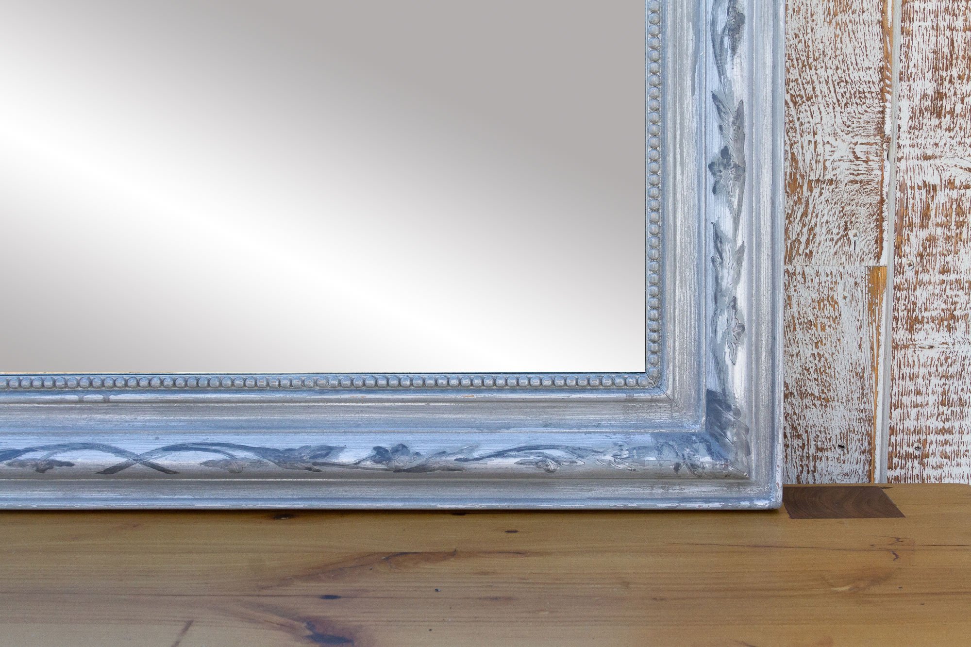 Distressed Vintage Louis Philippe Mirror