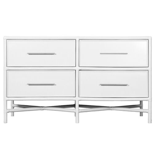 Verona Four-Drawer Dresser, White~P77622797