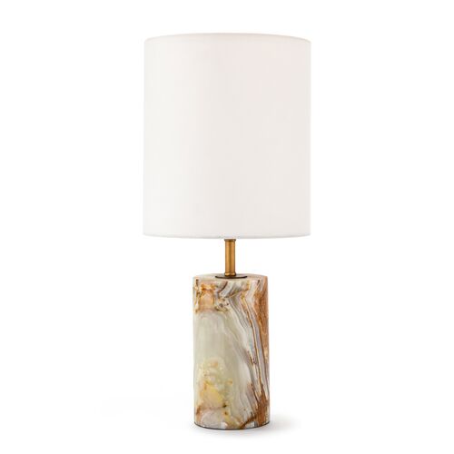 Mini Cylinder Table Lamp, Jade~P77226957