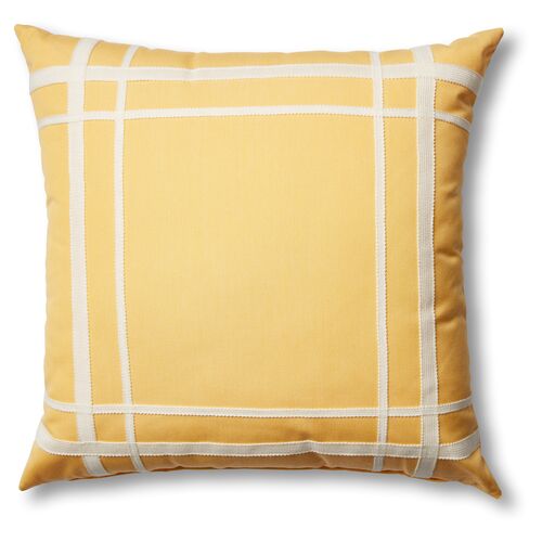 Kit Outdoor Pillow, Yellow/White~P77525991~P77525991