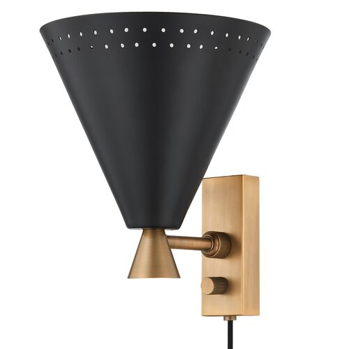 Marvin Plug-In Wall Sconce