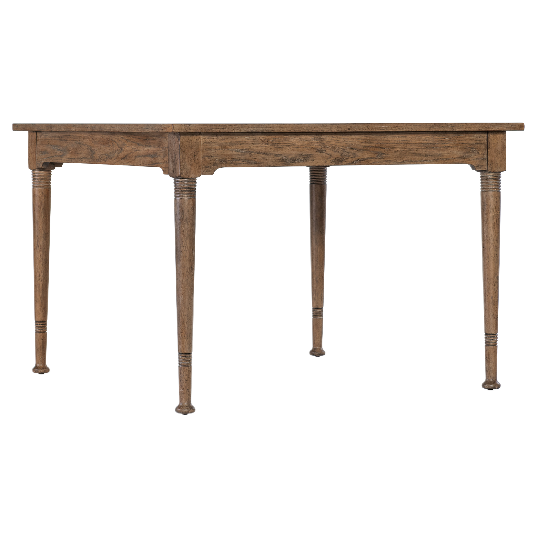 Americana Square Dining Table, Medium Brown Americana Square Dining Table, Medium Brown