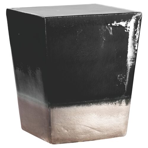 Tacitus Square Cube Stool, Black~P77015999