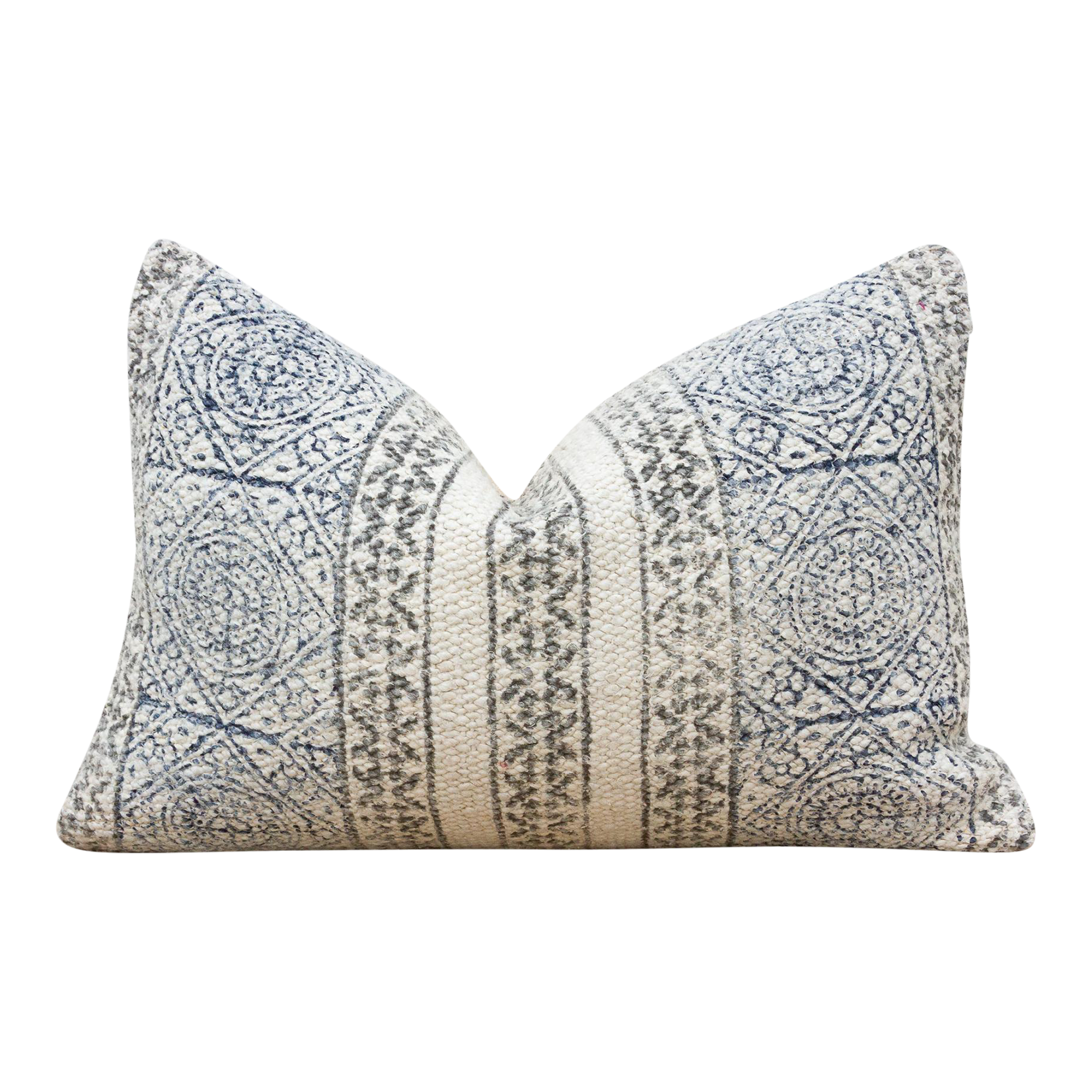Asmani Blue Nomadic Moroccan Pillow~P77658017