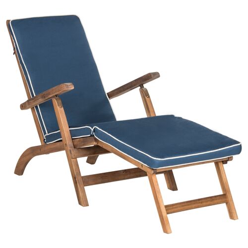 Outdoor Ernest Lounge Chair, Blue~P60894984