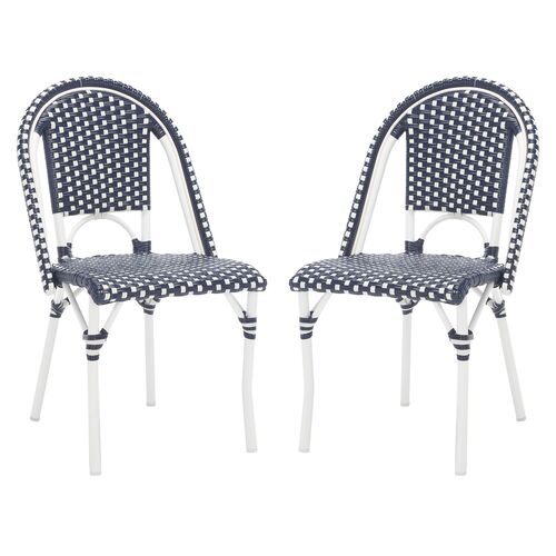 S/2 Marcellus Outdoor Side Chairs