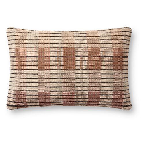 Onofre 13x21 Pillow, Ivory/Brown~P77636416