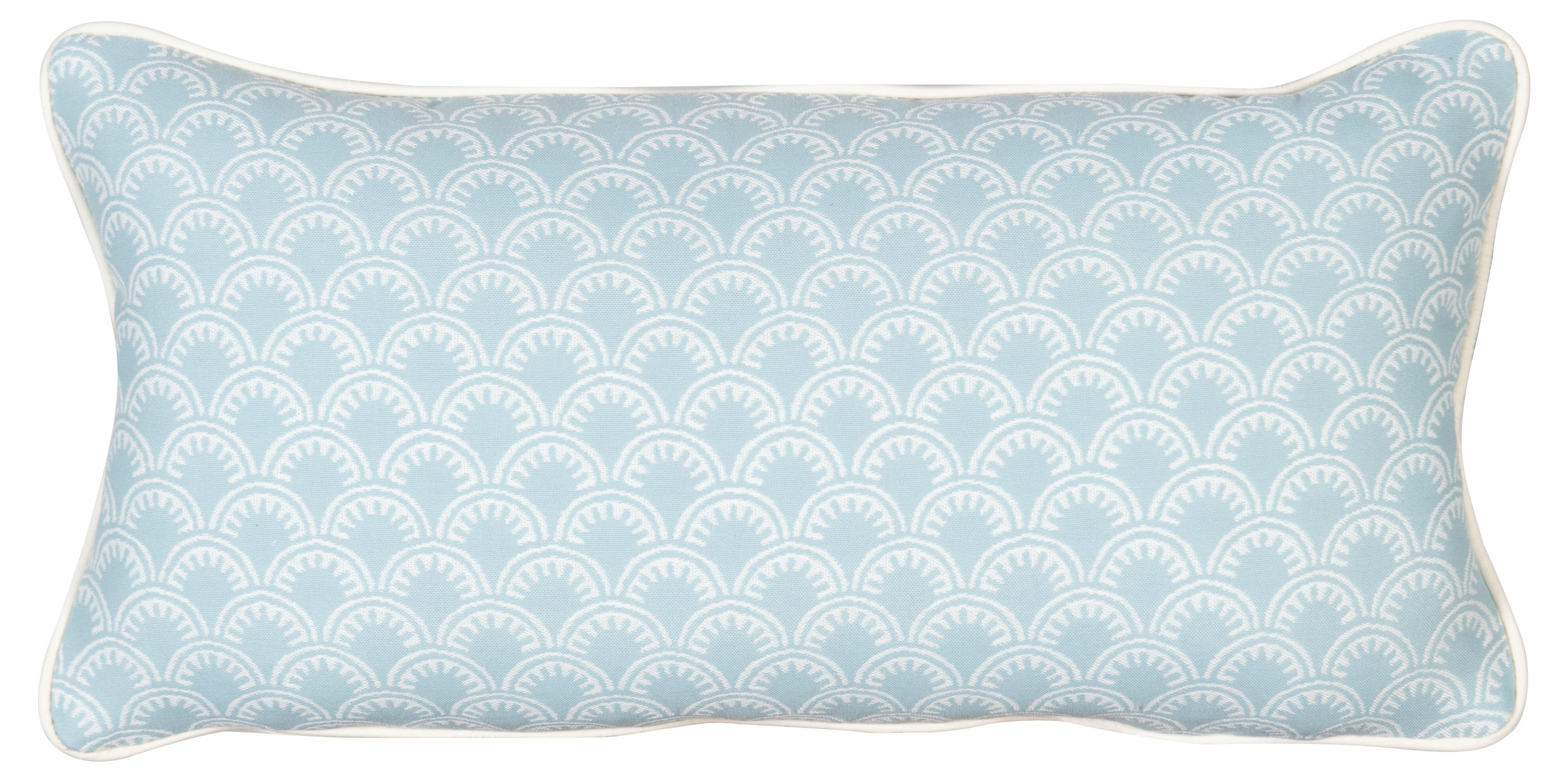 Scallop Outdoor Lumbar Pillow One Kings Lane