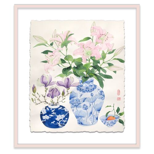 Gabby Malpas, Lilies & Magnolias~P77512316
