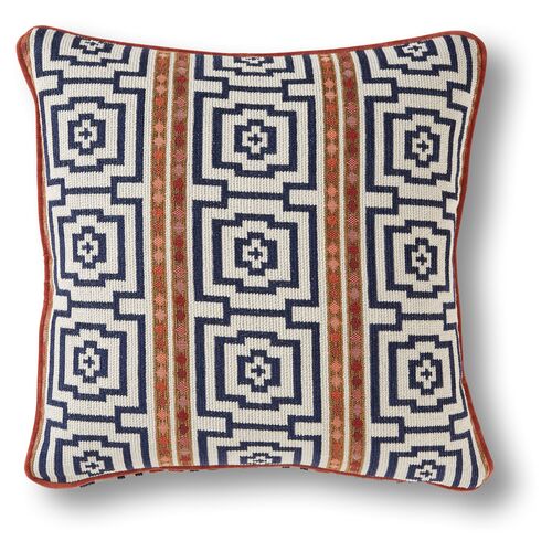 Tolleson 19x19 Pillow, Navy~P77554712