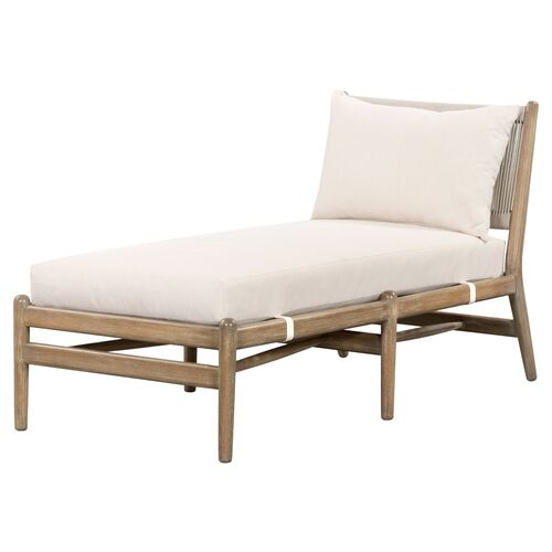 Maria Outdoor Chaise, Natural~P77628217