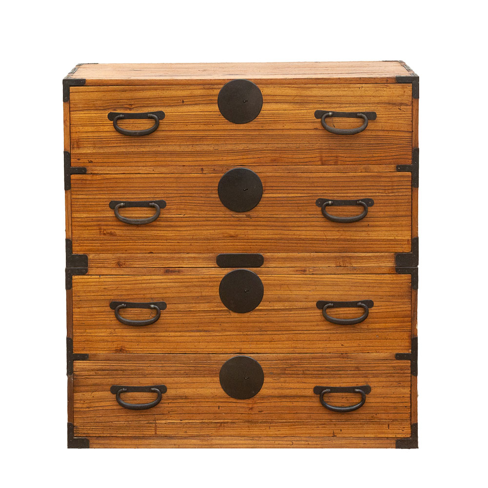 Antique Japanese 2-Piece Tansu Dresser~P77727383