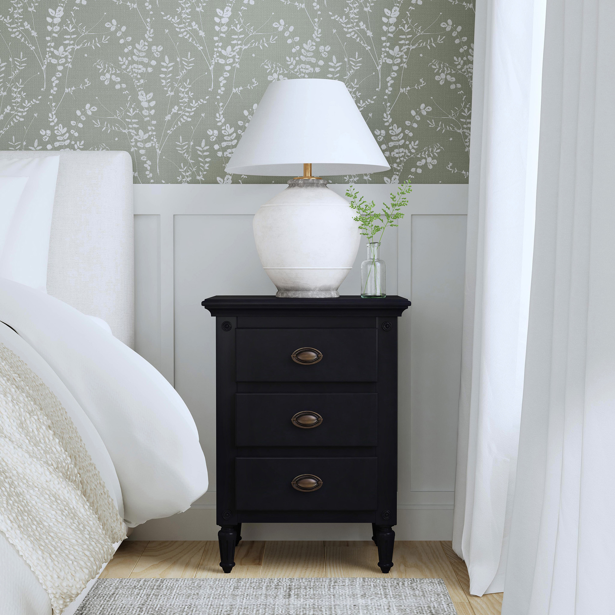 Lisa Nightstand | One Kings Lane Lisa Nightstand | One Kings Lane