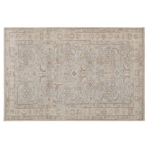 Miles Handmade Rug, Gray Miles Handmade Rug, Gray