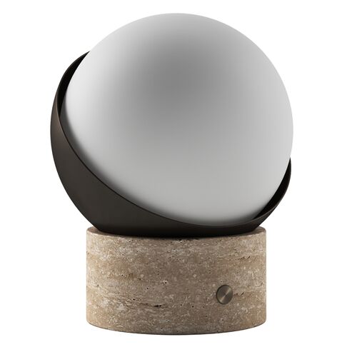 Otto Rechargeable Cordless LED Touch Sensor Orb Table Lamp