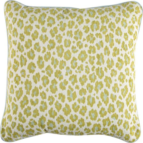 Bengal Outdoor Pillow, Pistachio/Sky Bengal Outdoor Pillow, Pistachio/Sky~P77651685