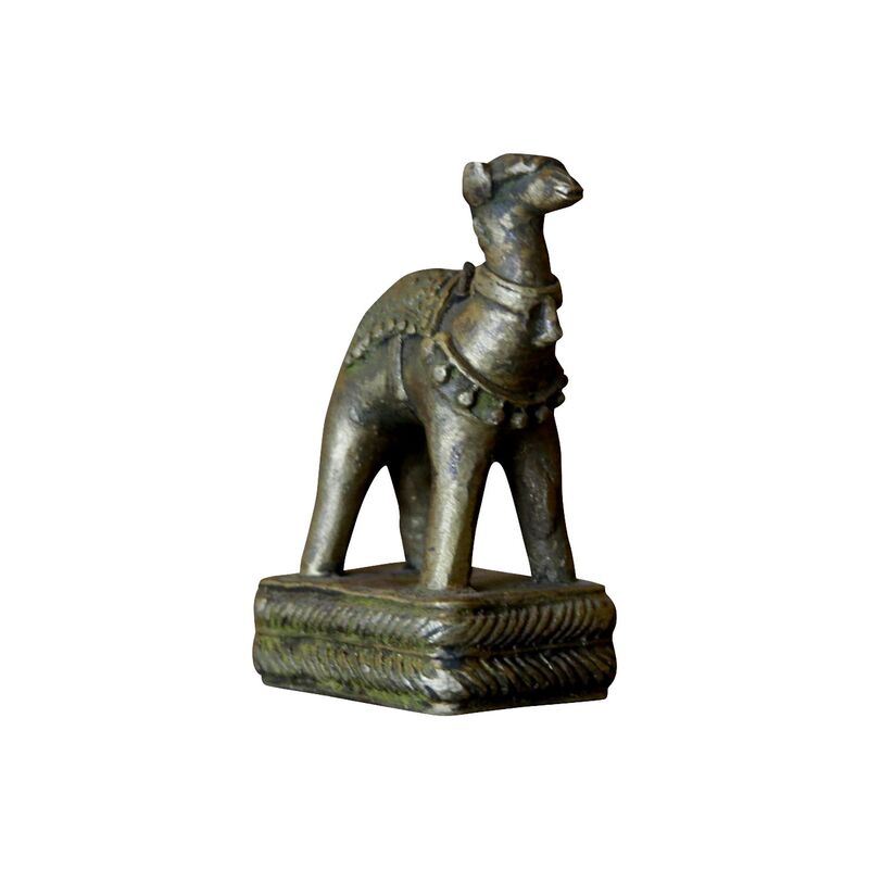 Brass Camel Statuette