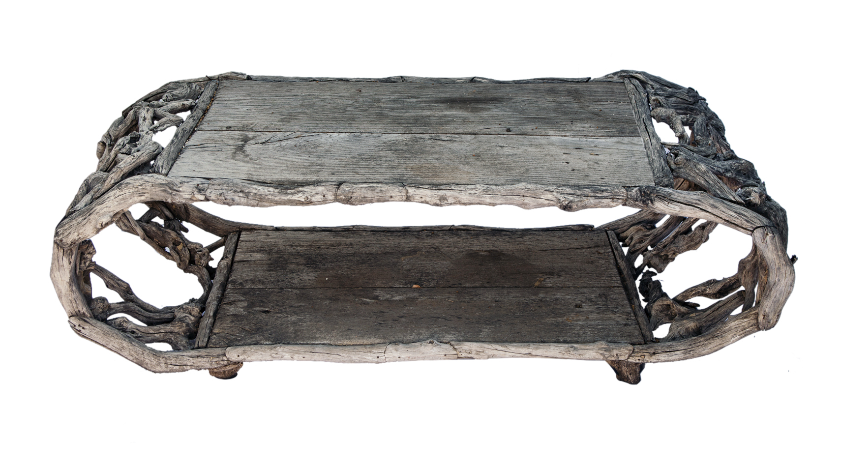 Aged Teak Driftwood In or/Outdoor Table~P77659354
