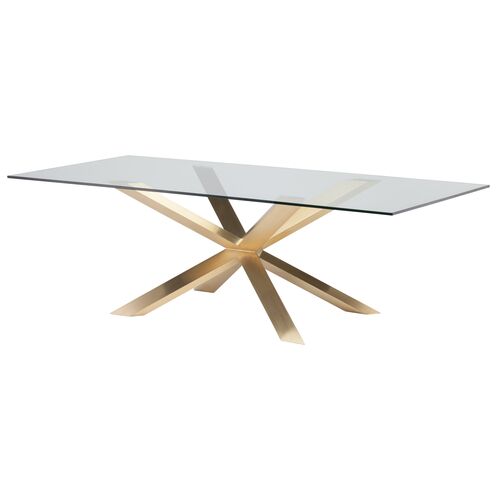 Couture 96" Dining Table, Gold~P77004966