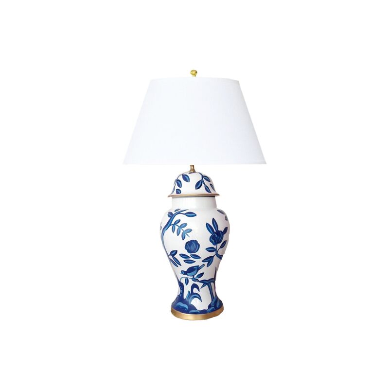 Cliveden Table Lamp, Blue