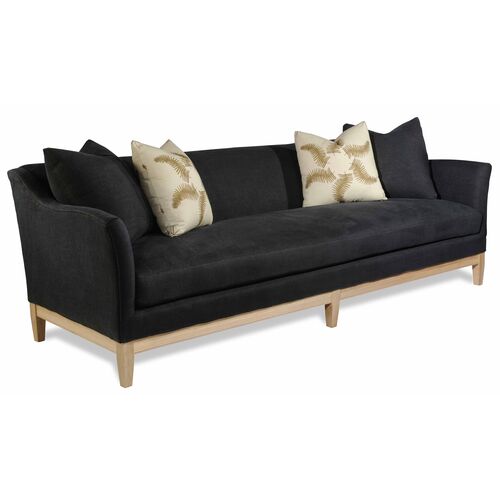 Paradigm Sofa, Black Linen~P77609590~P77609590