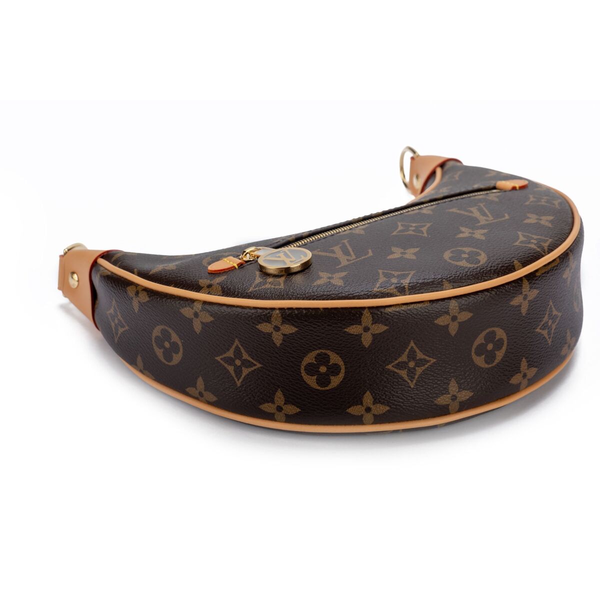 Louis Vuitton Chantilly PM Shoulder Bag Monogram Brown Half Moon Crossbody   eBay