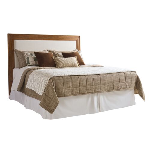 Pendry Upholstered Headboard, Sierra Tan/White/Ivory Pendry Upholstered Headboard, Sierra Tan/White/Ivory