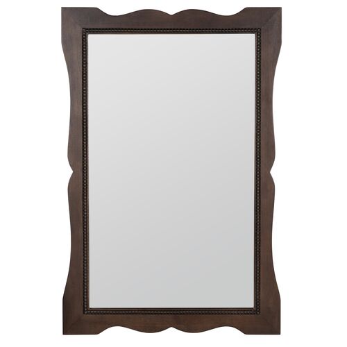 Erisen Wall Mirror, Walnut