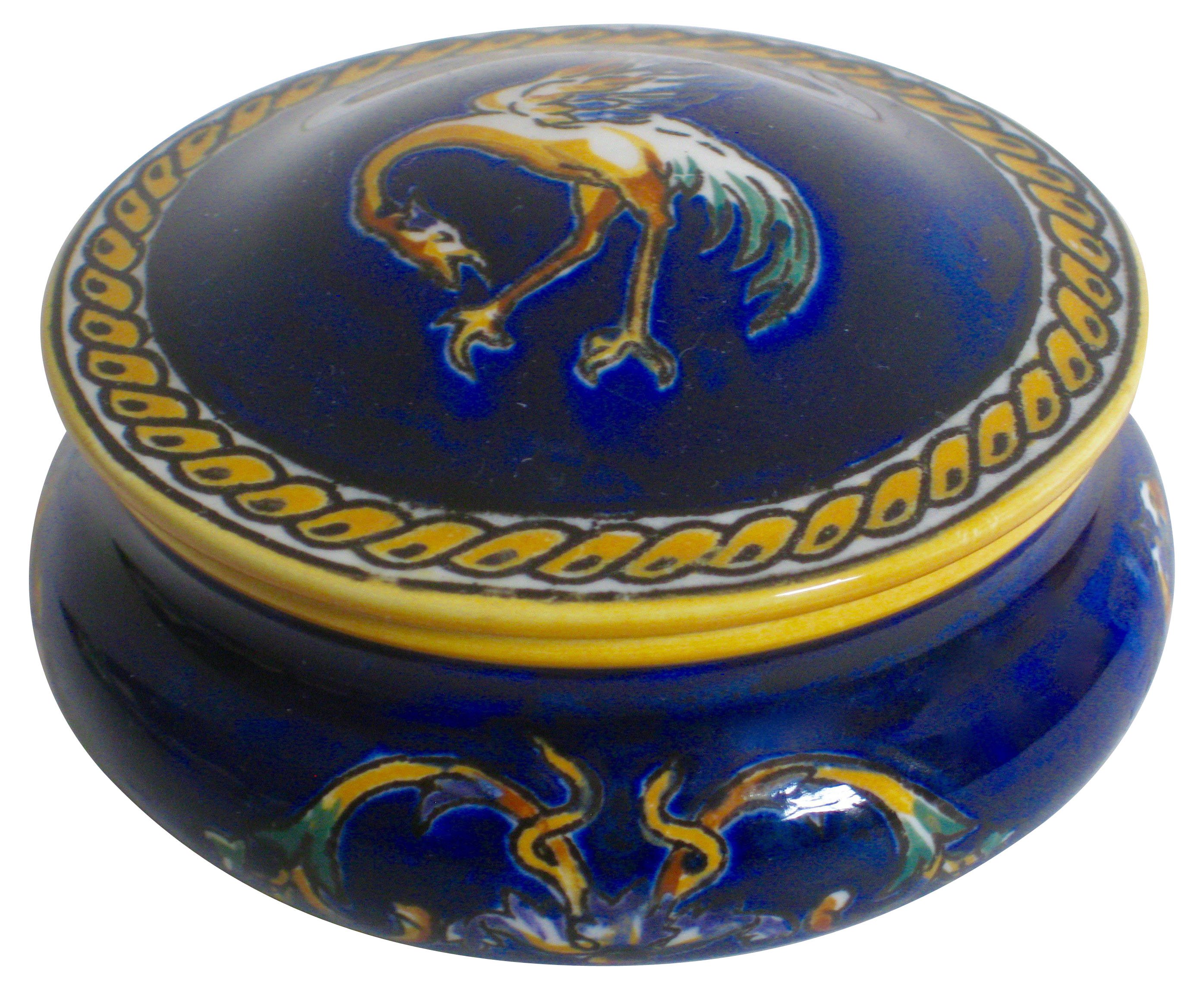 French Faience Lidded Box~P77273281