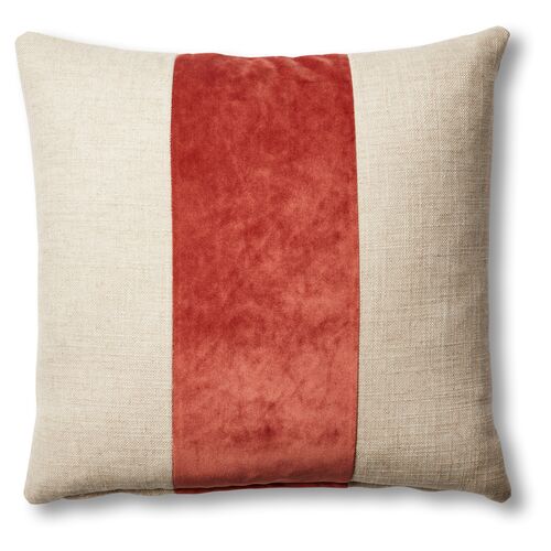 Blakely 19x19 Pillow, Natural/Rust~P77420759