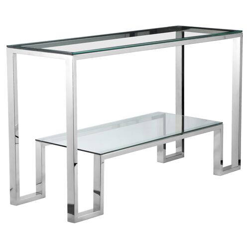 Laurence 53" Console, Silver~P77324840