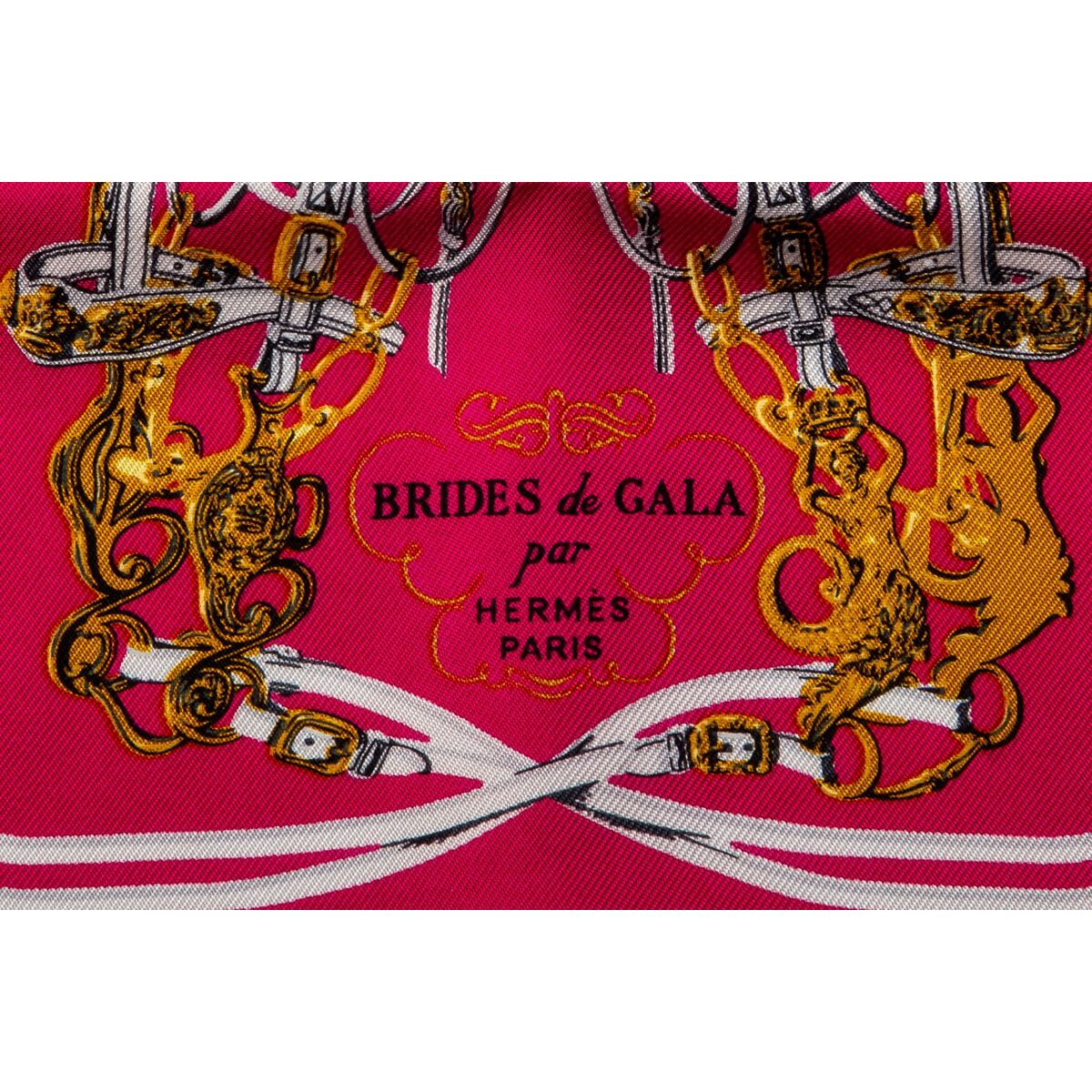 Hermès Hermes Pink Brides de Gala Silk Scarf Multiple colors Cloth  ref.222568 - Joli Closet