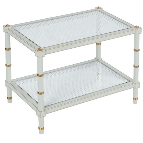 Conner Cane Cocktail Table