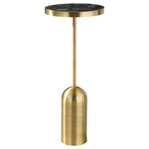 Nerissa Drink Table, Brass