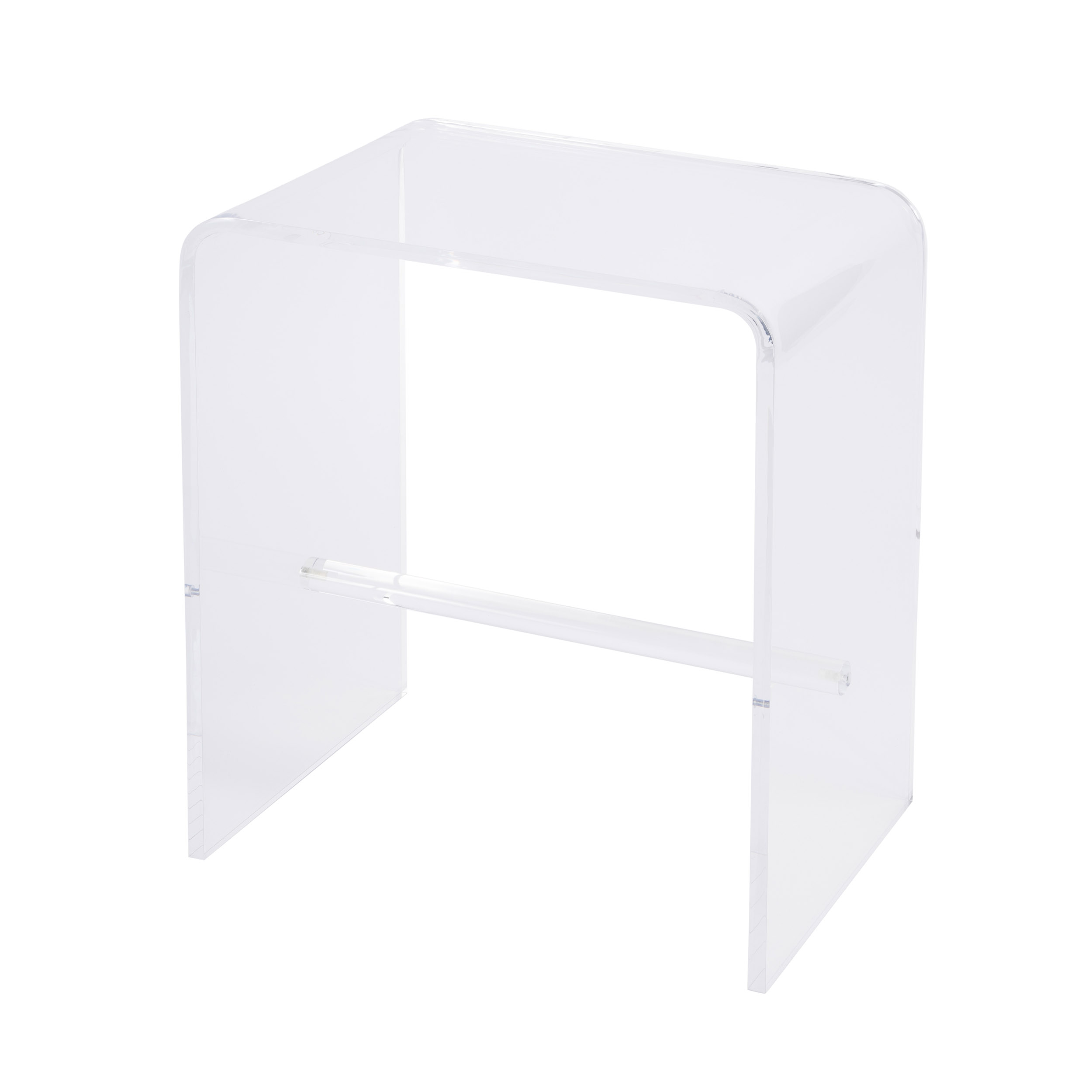 Thalina Side Table, Clear Acrylic Thalina Side Table, Clear Acrylic