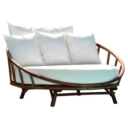 Rattana Daybed, Brown/White~P77542540