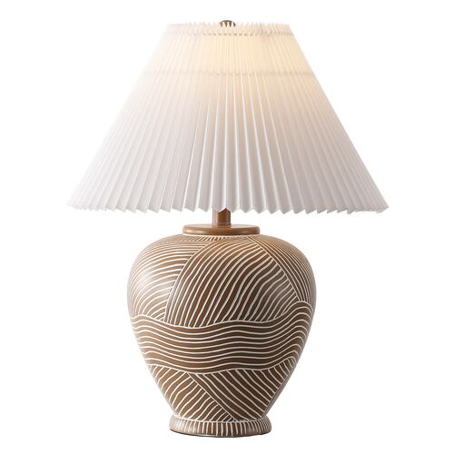 Quinn Table Lamp, Brown Quinn Table Lamp, Brown