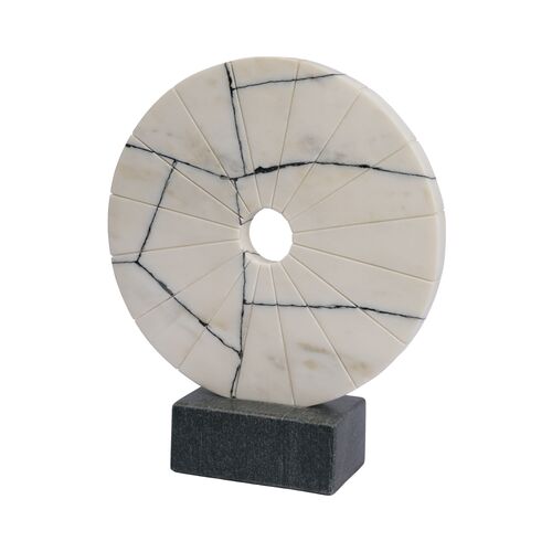 Lamar Marble Round Disc Object Lamar Marble Round Disc Object