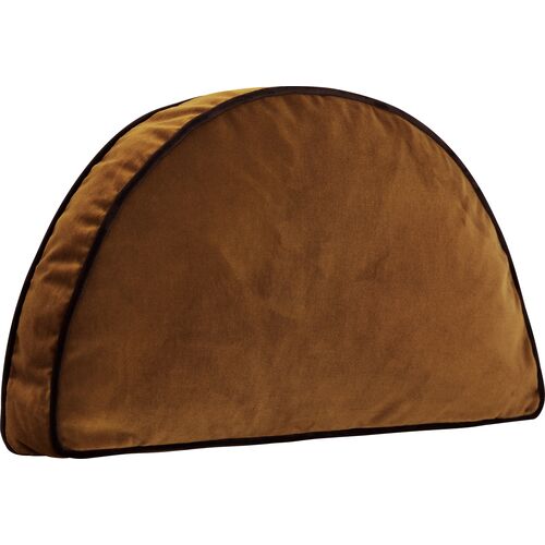 Nova 12x23 Demilune Velvet Pillow, Gold