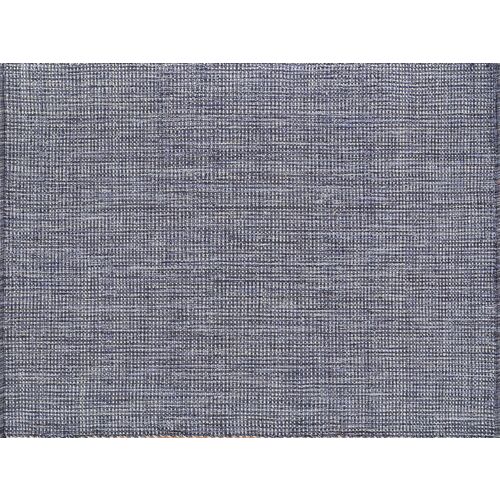 Ferrus handwoven flat-weave Rug, Blue/Ivory~P77649601