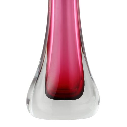 Christa Large Table Lamp, Cerise