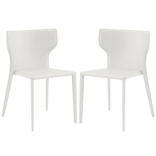 S/2 Elysium Stacking Chairs