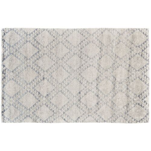 Stella Hand-Knotted Rug, Ice~P77579377