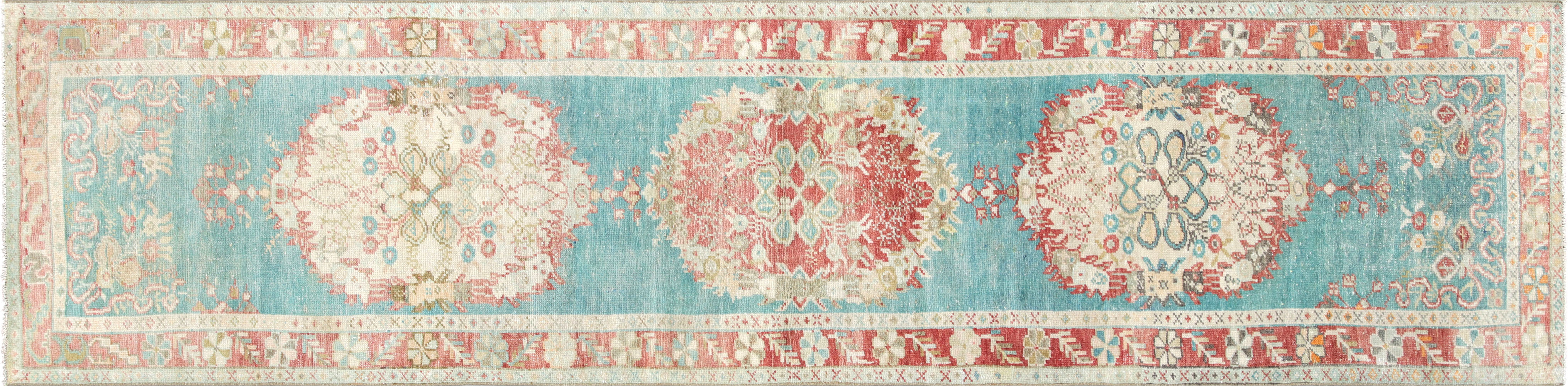 1960s Turkish Oushak Runner-2'7x10'6"~P77707330